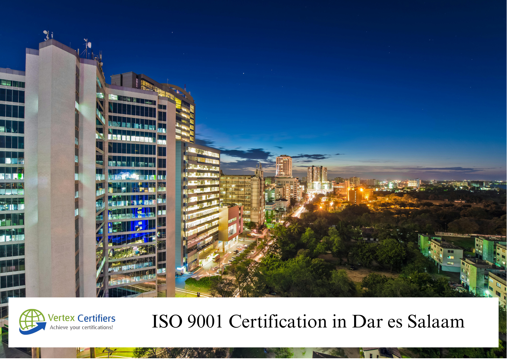 ISO 9001 certification in dar es salaam