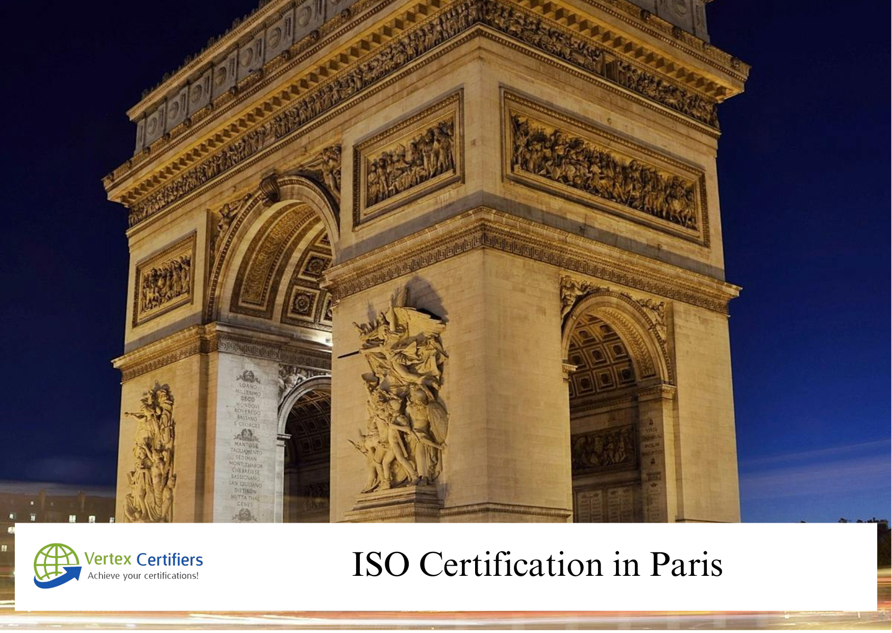 ISO Certification in Paris