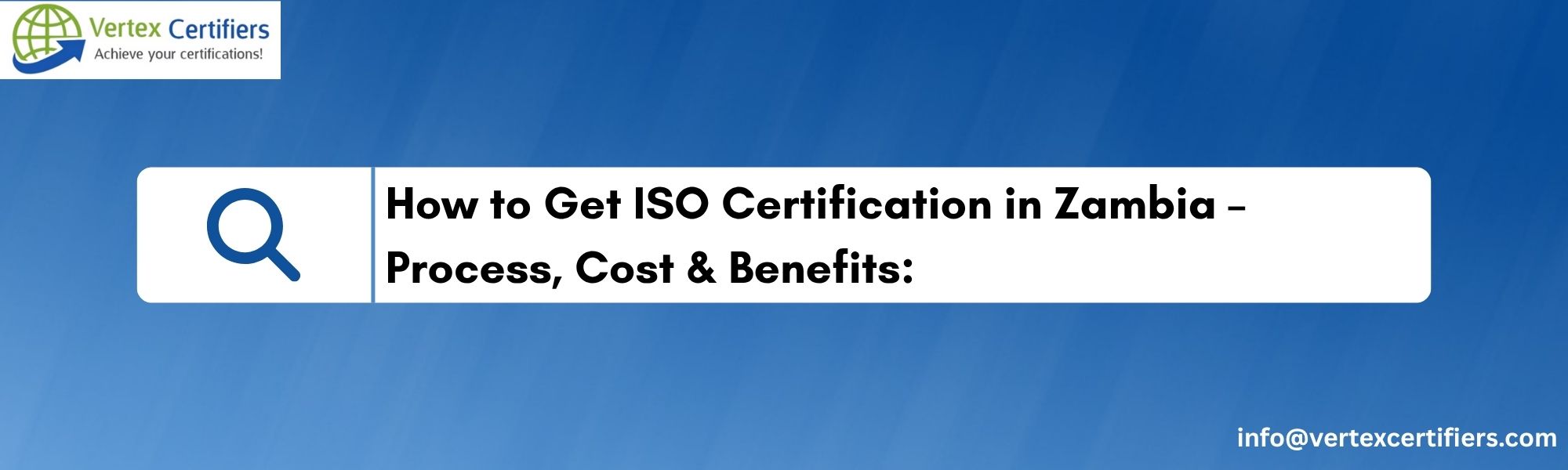 How to get ISO Certification in Zambia