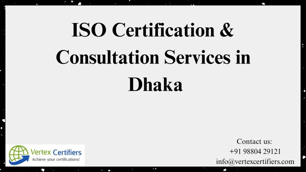 ISO Certification in Dhaka