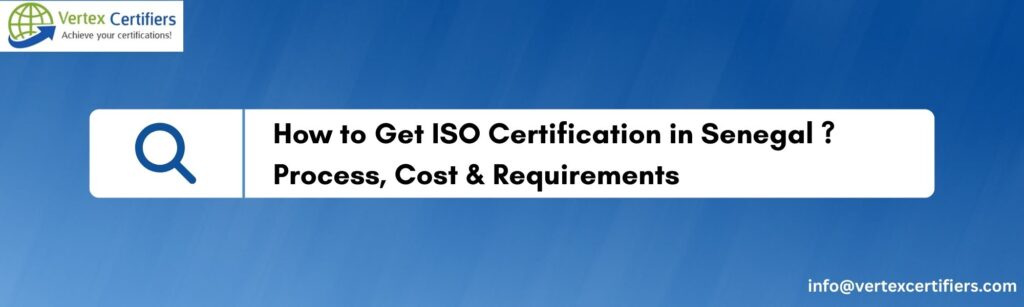 Get ISO Certification in Senegal