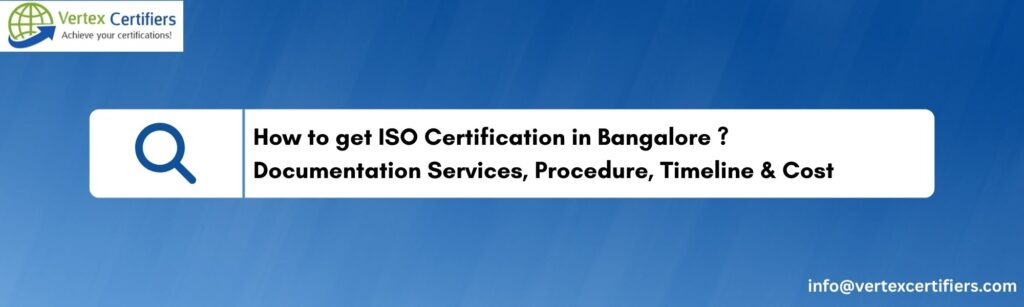 ISO Documentation Services in Bangalore