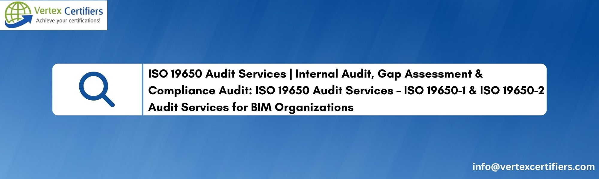 ISO 19650 Audit Services